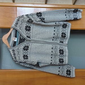 Vintage Fairisle Zip Cardigan